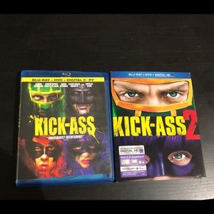 Kick-Ass 1 & 2 Blu Ray